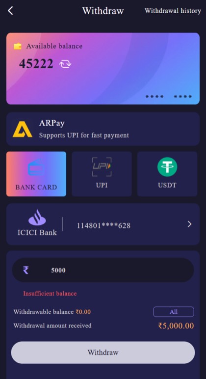 JaiClub app install screen